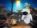 Leikur Wall E púslakaflasker á netinu Leikur Wall E púslakaflasker á netinu