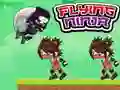 Leikur Fljúgandi Ninja á netinu Leikur Fljúgandi Ninja á netinu