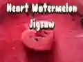 Leikur Hjarta Vatnsmelóna Puzzla á netinu Leikur Hjarta Vatnsmelóna Puzzla á netinu