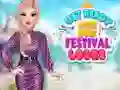 Leikur Vertu tilbúinn með mér: Festival útlit á netinu
