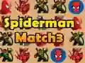 Leikur Spiderman Match3 á netinu Leikur Spiderman Match3 á netinu