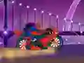 Leikur Spiderman Moto Keppni á netinu