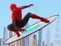 Leikur Spiderman Super Windsurfing á netinu Leikur Spiderman Super Windsurfing á netinu