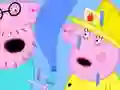 Leikur Peppa Pig Puzzl Planetu á netinu Leikur Peppa Pig Puzzl Planetu á netinu