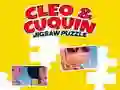 Leikur Cleo og Cuquin Púslespuzzle á netinu