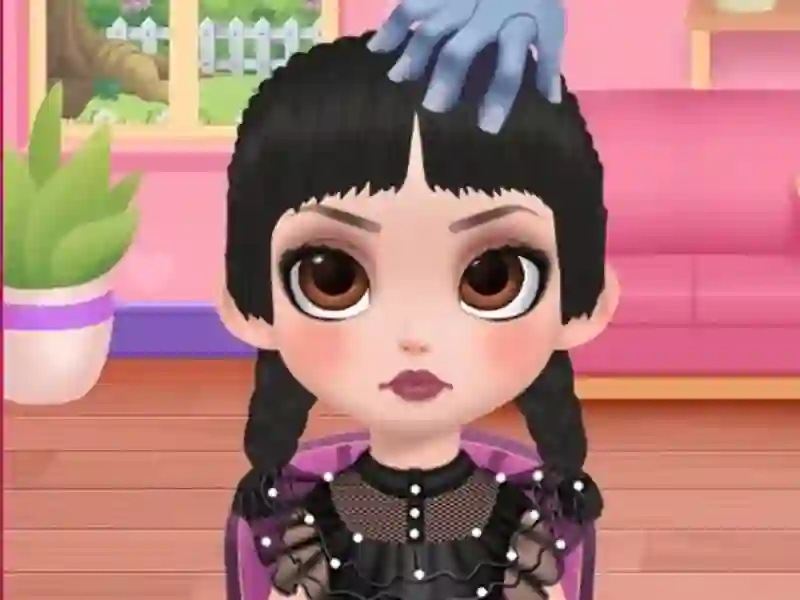 Leikur Hárgreiðslustofa og klæða sig upp stelpa á netinu