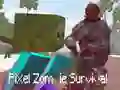 Leikur Pixla zombie lifun á netinu