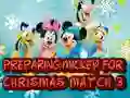 Leikur Að undirbúa Mickey fyrir jólin: samanburður 3 á netinu
