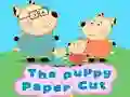 Leikur Peppa Grís Pappaskurður á netinu Leikur Peppa Grís Pappaskurður á netinu