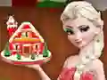 Leikur Jól Gingerbread Hús Kaka á netinu