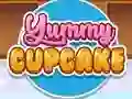 Leikur Ljúffengur cupcake á netinu Leikur Ljúffengur cupcake á netinu
