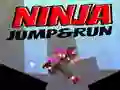 Leikur Ninja Stökk og Hlaup á netinu Leikur Ninja Stökk og Hlaup á netinu