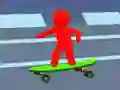 Leikur Skateboard b runner á netinu Leikur Skateboard b runner á netinu