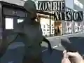 Leikur Zombie innrás á netinu Leikur Zombie innrás á netinu
