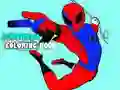 Leikur Spiderman litabók á netinu Leikur Spiderman litabók á netinu