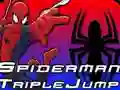 Leikur Spiderman Þrjár Stök á netinu
