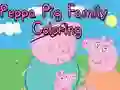 Leikur Lita í fjölskyldu Peppa Pig á netinu Leikur Lita í fjölskyldu Peppa Pig á netinu