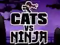 Leikur Kettir gegn Ninja á netinu