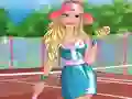Leikur Barbie tennis kjóll á netinu