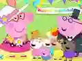 Leikur Peppa Pig: Klæða á á netinu Leikur Peppa Pig: Klæða á á netinu