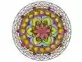 Leikur Mandala Litabók á netinu Leikur Mandala Litabók á netinu