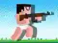 Leikur Noob Rush gegn Pro Monstrum á netinu Leikur Noob Rush gegn Pro Monstrum á netinu