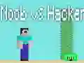 Leikur Noob gegn Hacker á netinu Leikur Noob gegn Hacker á netinu