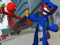 Leikur Poppy Playtime: Bardagi í Bænum á netinu Leikur Poppy Playtime: Bardagi í Bænum á netinu