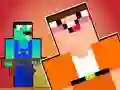 Leikur Super Noob Fangad Dýrmynning á netinu Leikur Super Noob Fangad Dýrmynning á netinu