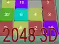 Leikur 2048 3D á netinu