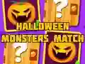 Leikur Halloween Monsters Match á netinu Leikur Halloween Monsters Match á netinu