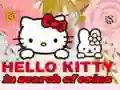 Leikur Halló Kitty í leit að myntum á netinu