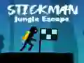 Leikur Flótta Stickman úr frumskóginum á netinu Leikur Flótta Stickman úr frumskóginum á netinu