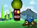 Leikur Flóttinn á traktor á netinu