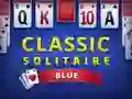 Leikur Klassískt Solitaire Blátt á netinu Leikur Klassískt Solitaire Blátt á netinu