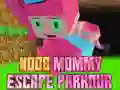 Leikur Noob Amma Flótti Parkour á netinu Leikur Noob Amma Flótti Parkour á netinu