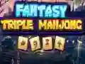 Leikur Fantasy Þrefaldur Mahjong á netinu Leikur Fantasy Þrefaldur Mahjong á netinu