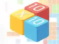 Leikur 10x10 Fylla Gagnagrindina á netinu Leikur 10x10 Fylla Gagnagrindina á netinu