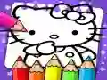 Leikur Hello Kitty Litabók á netinu