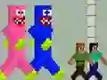 Leikur Huggy Kissy gegn Steve Alex á netinu Leikur Huggy Kissy gegn Steve Alex á netinu