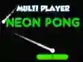 Leikur Neon Pong Fjölpleika á netinu
