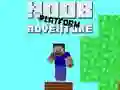 Leikur Noob Pallplatfórmævintýrið á netinu Leikur Noob Pallplatfórmævintýrið á netinu