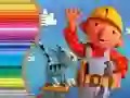 Leikur Litabók fyrir Bob byggingamann á netinu Leikur Litabók fyrir Bob byggingamann á netinu