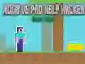 Leikur Noob vs Pro Aðstoð Hacker Hættulegur Hacker á netinu