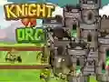 Leikur Riddari vs. Orc á netinu Leikur Riddari vs. Orc á netinu