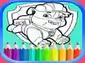 Leikur Litla málningabók PAW Patrol á netinu Leikur Litla málningabók PAW Patrol á netinu