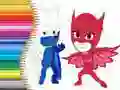 Leikur Litakverja fyrir PJ Masks á netinu