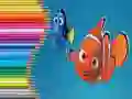Leikur Litabók fyrir að finna Nemo á netinu Leikur Litabók fyrir að finna Nemo á netinu