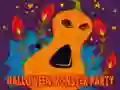 Leikur Halloween Monster Party Púsla á netinu
