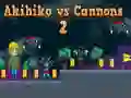 Leikur Akihiko gegn fallbyssum 2 á netinu